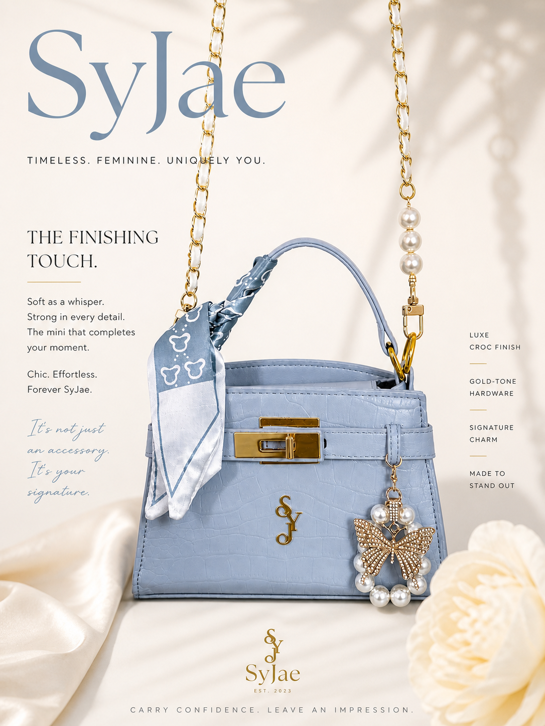 The Blue Belle Mini Purse