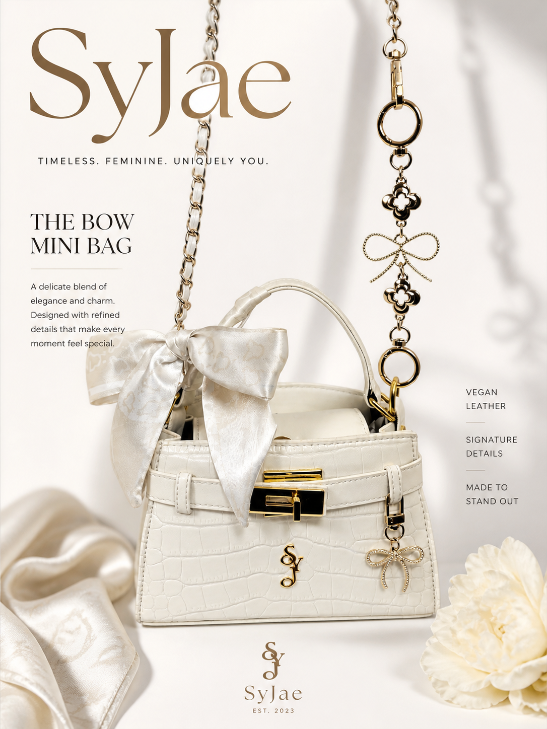 The Vanilla Bloom Mini Purse